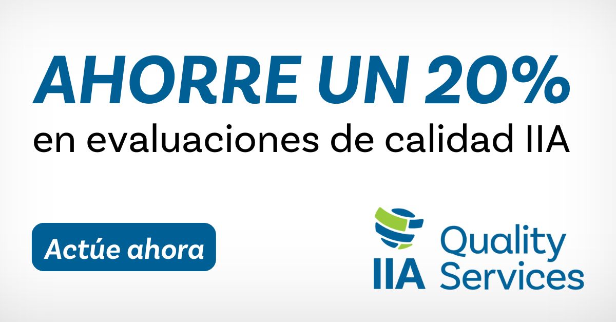 The Institute of Internal Auditors ad