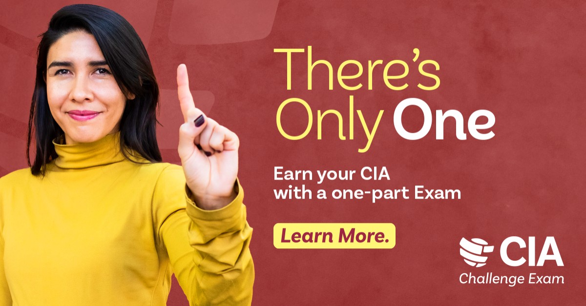 The Institute of Internal Auditors ad