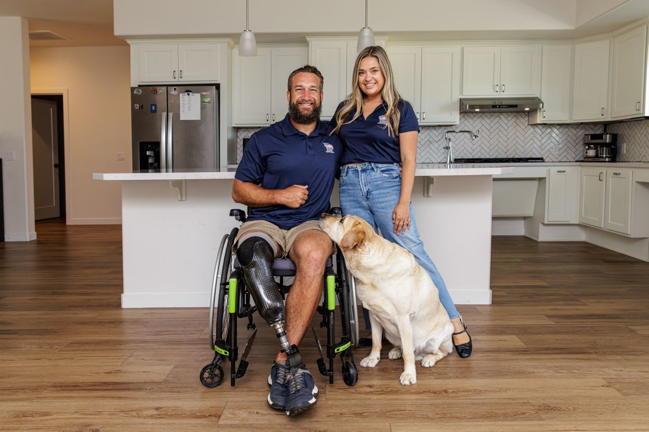 Homes For Our Troops ad