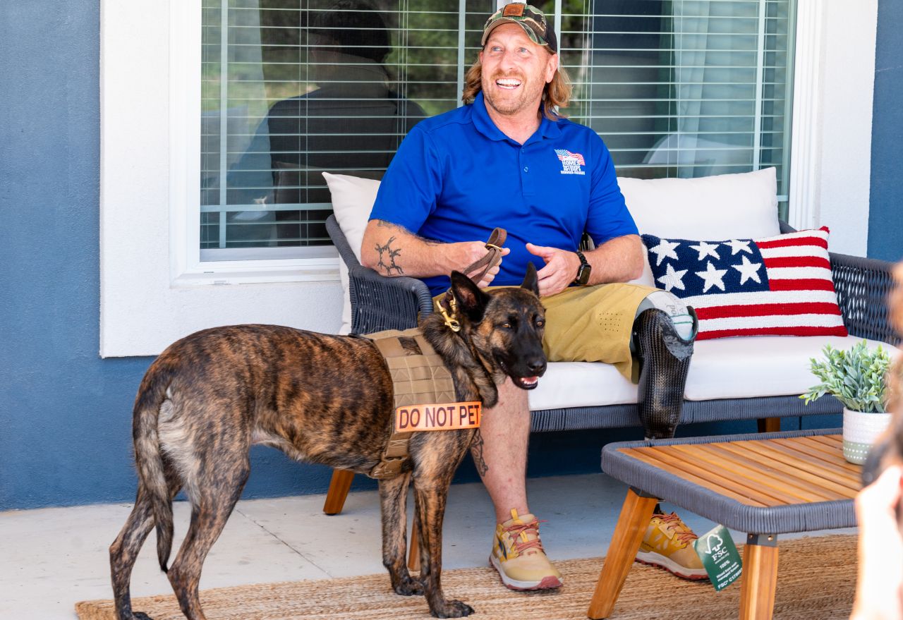 Homes For Our Troops ad