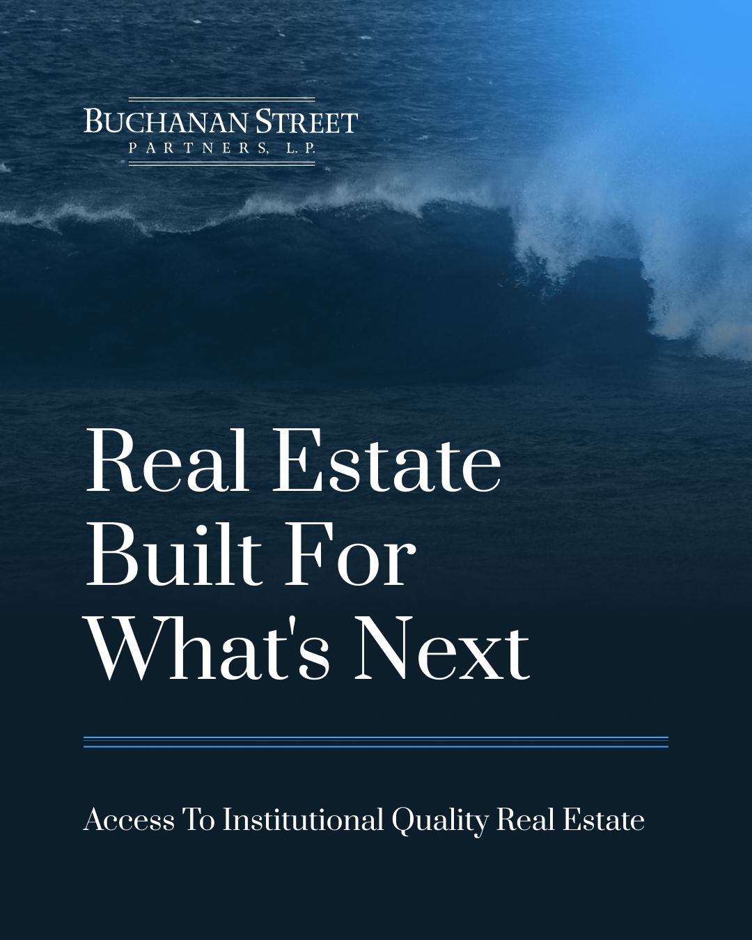 Buchanan Street Partners ad