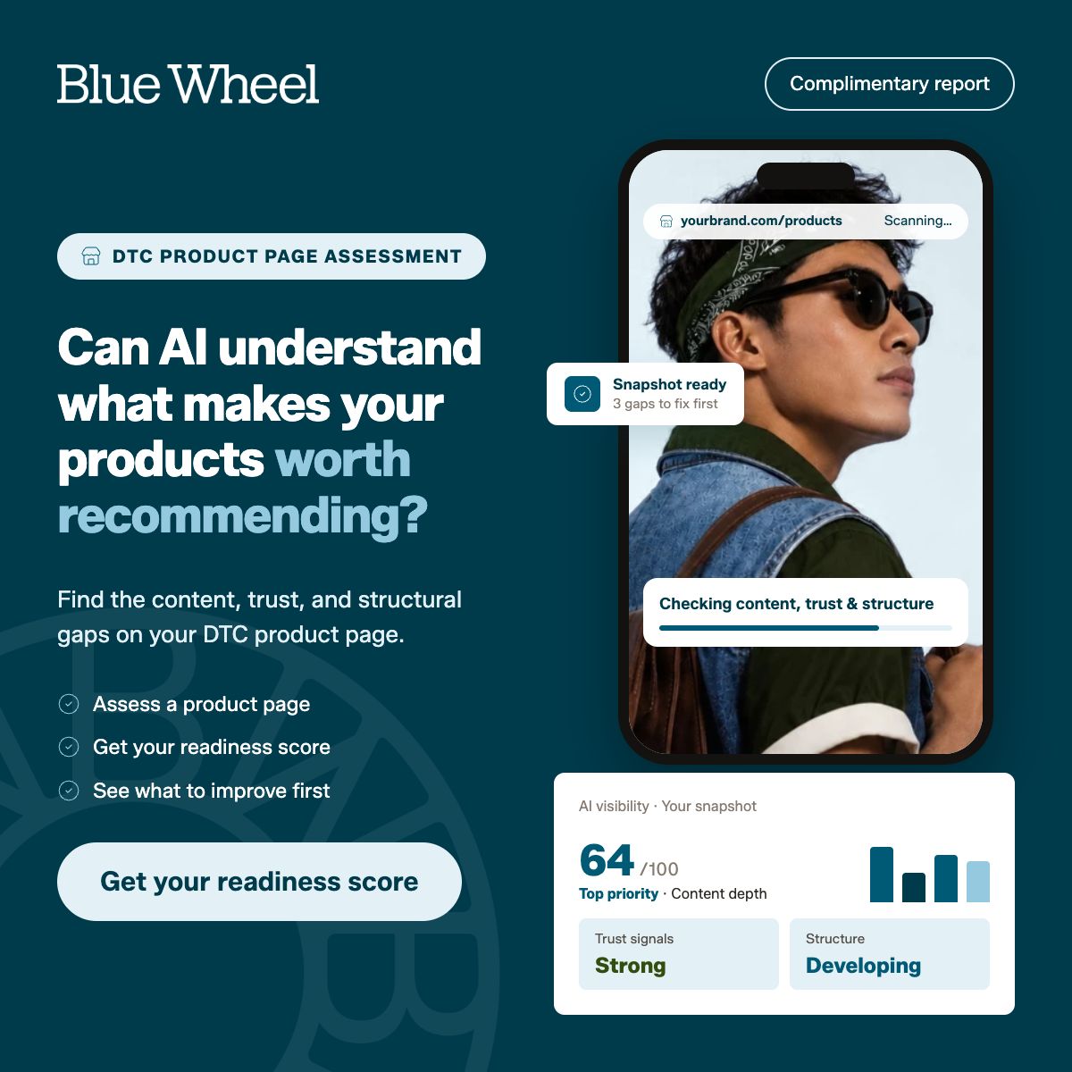 Blue Wheel ad