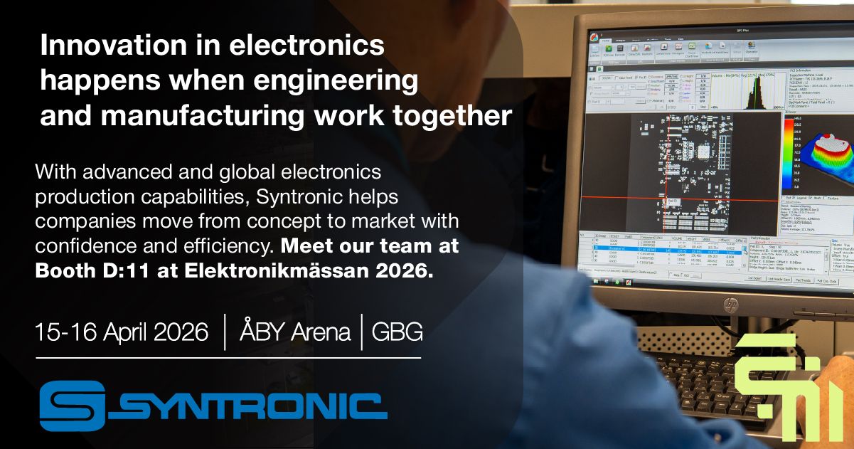 Syntronic - A Global Design House ad