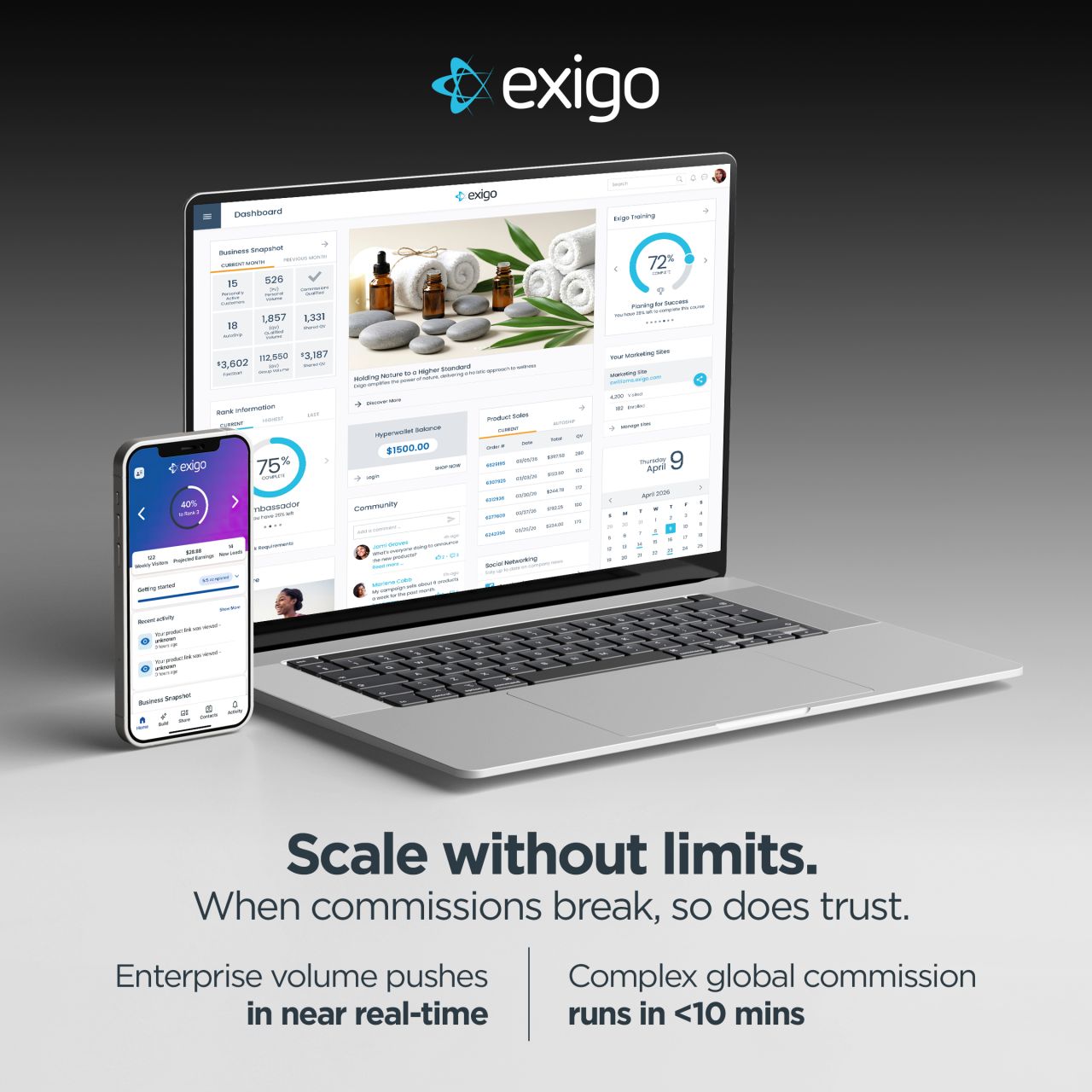 Exigo ad