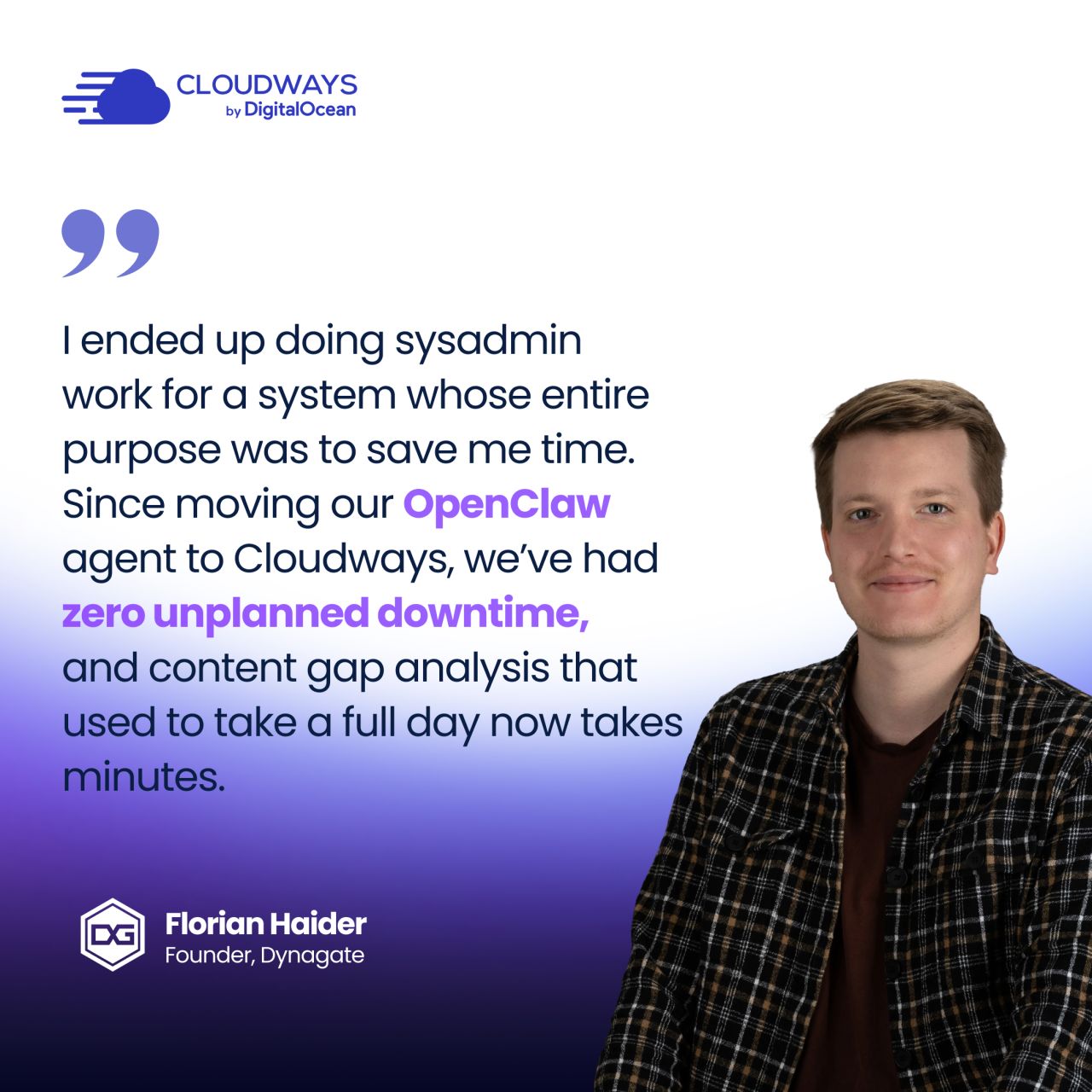 Cloudways ad