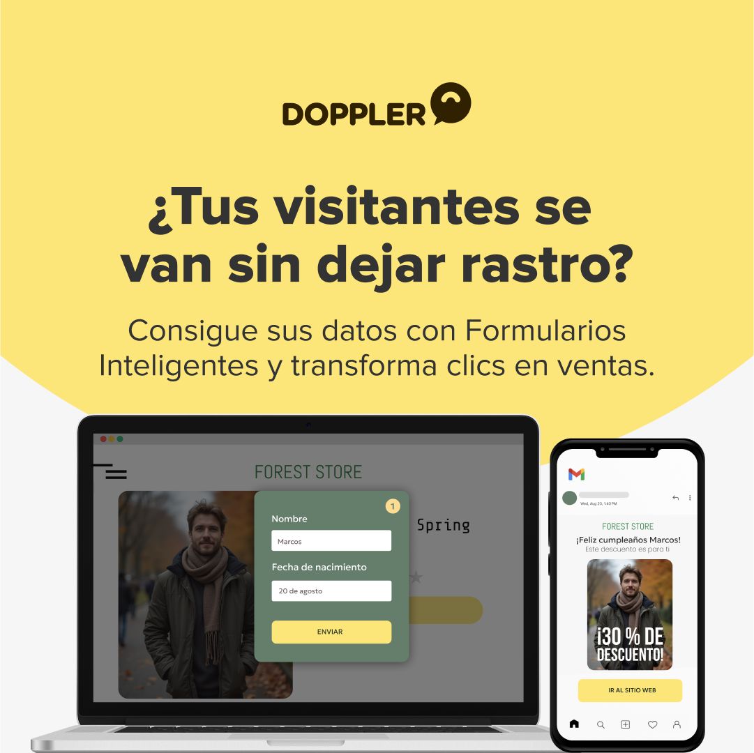 Doppler - Email, Automation and Data Marketing ad