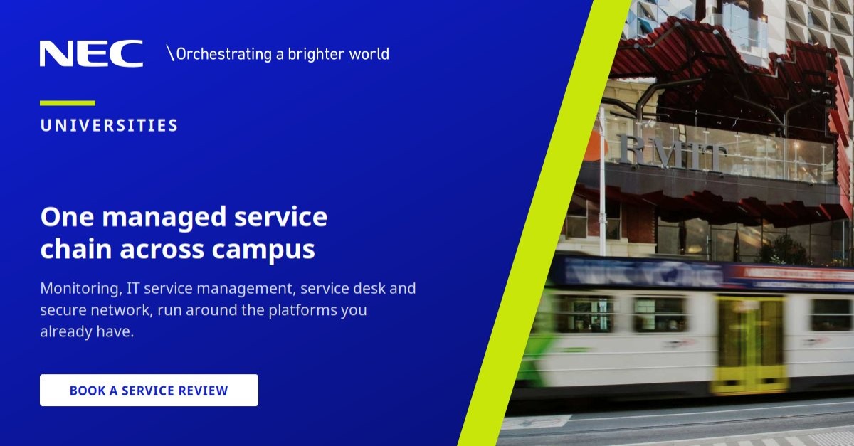 NEC Australia ad