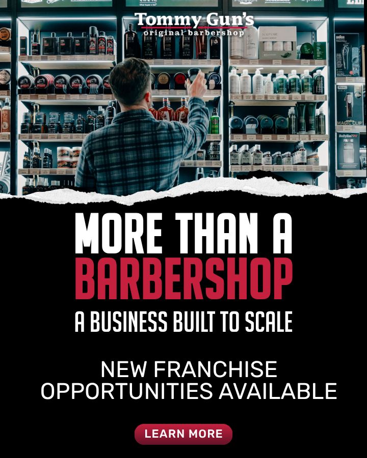 Tommy Gun's Original Barbershop ad