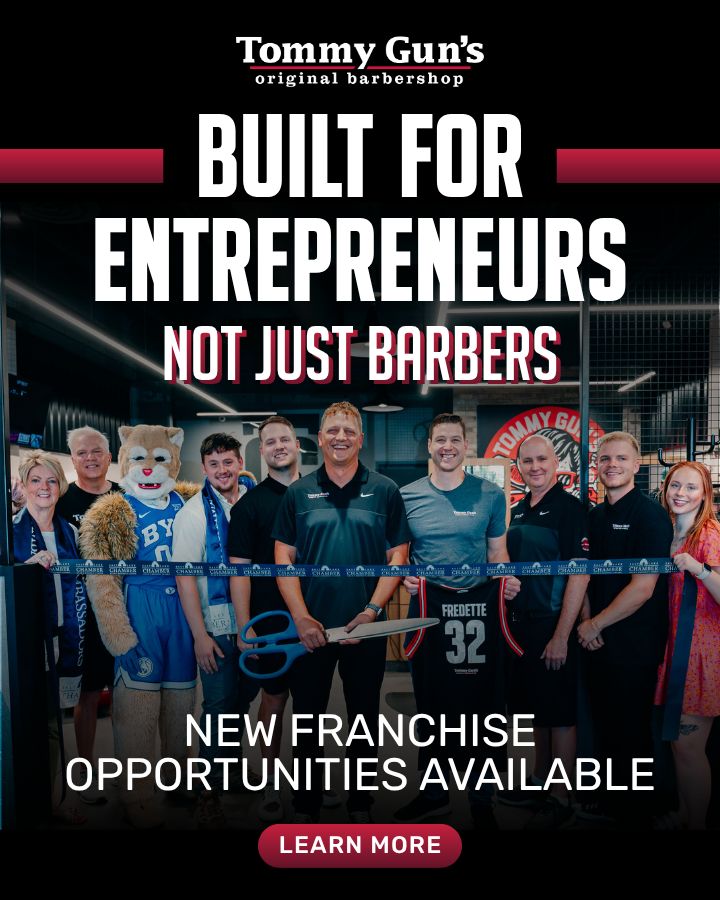 Tommy Gun's Original Barbershop ad