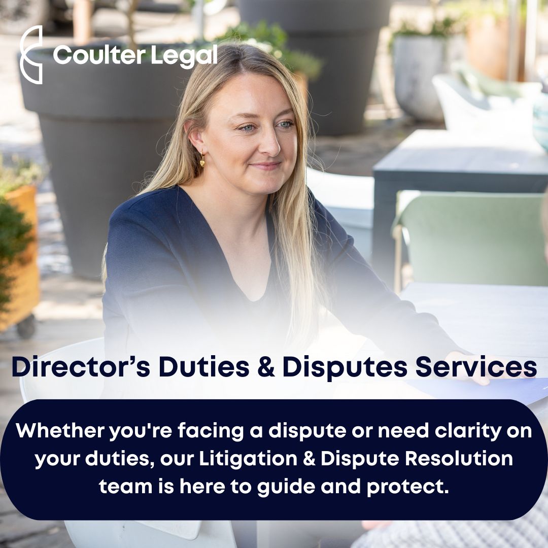 Coulter Legal ad