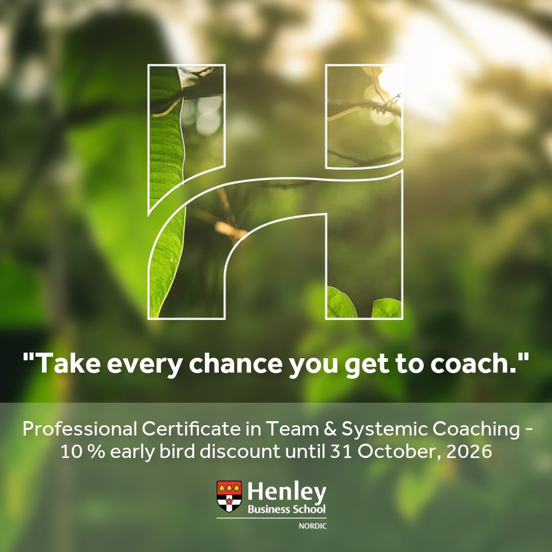 Henley Business School Nordic ad