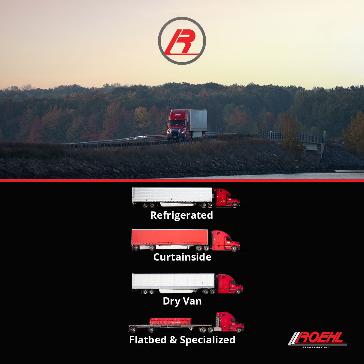 Roehl Transport ad
