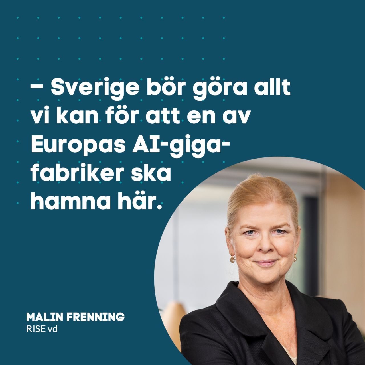 RISE Research Institutes of Sweden ad