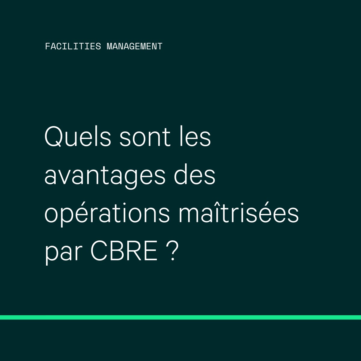 CBRE ad