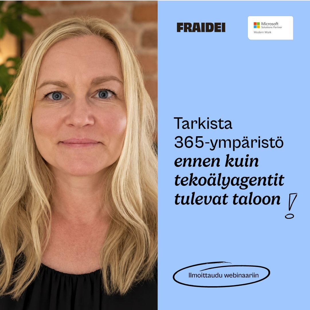 Fraidei Oy ad