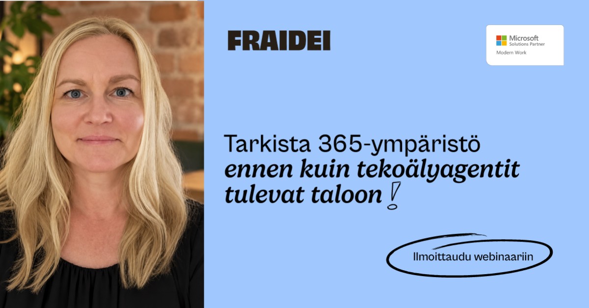 Fraidei Oy ad