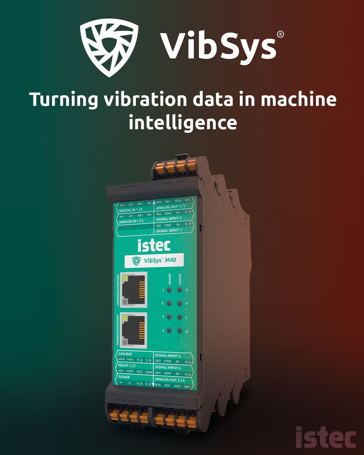 Istec | Vibration & Speed ad