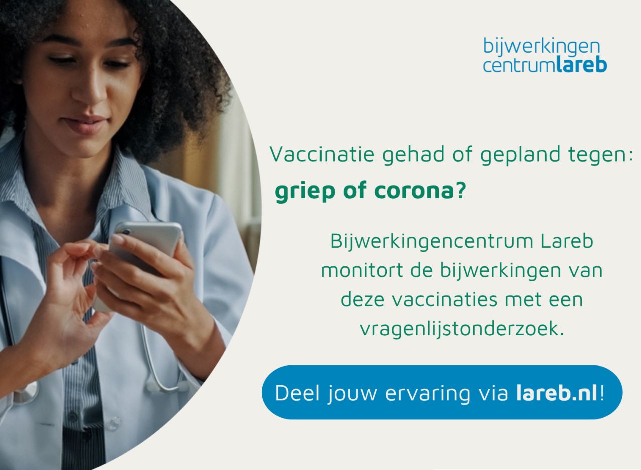 Bijwerkingencentrum Lareb ad