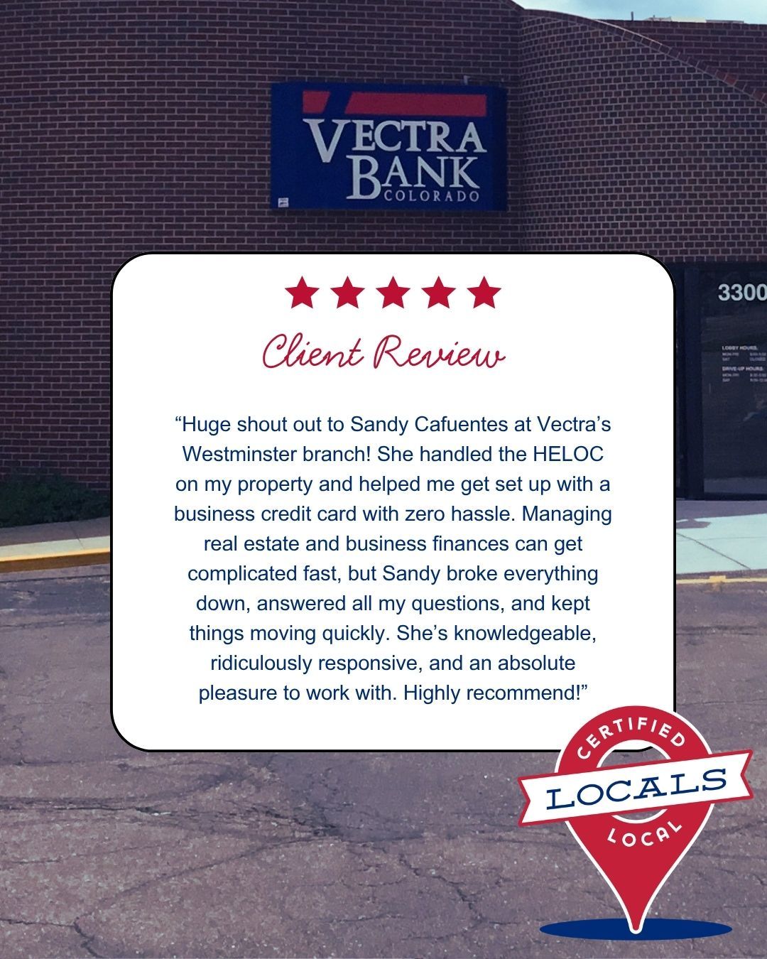 Vectra Bank Colorado ad
