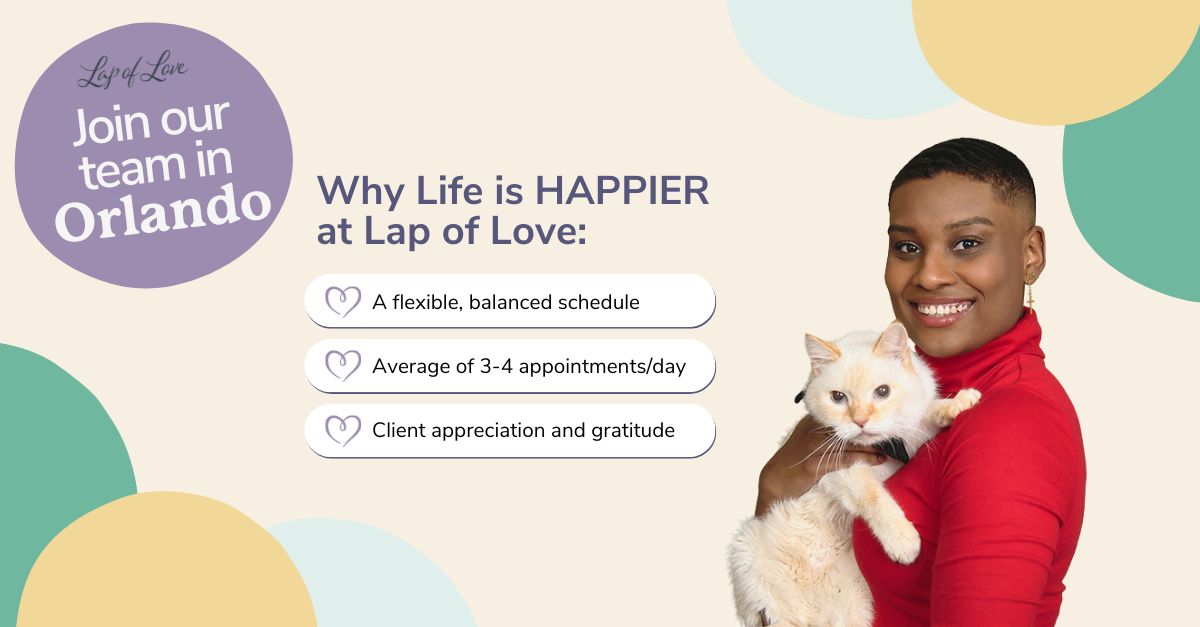 Lap of Love Veterinary Hospice ad