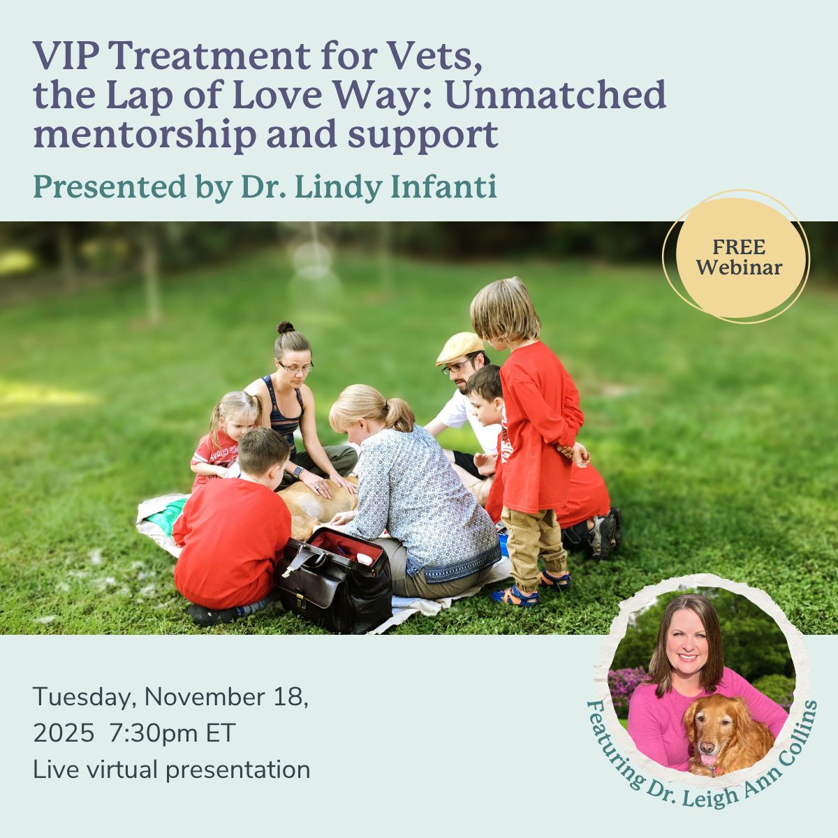 Lap of Love Veterinary Hospice ad