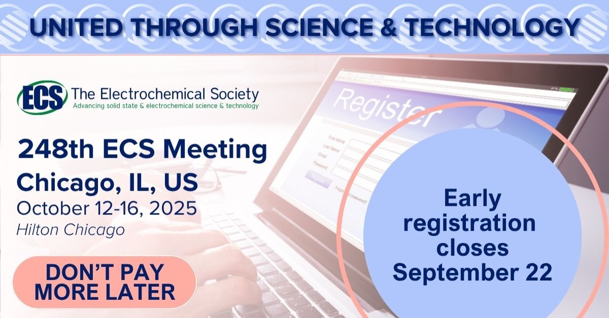 ECS - The Electrochemical Society ad