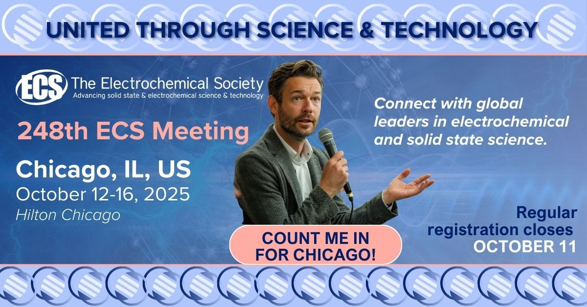 ECS - The Electrochemical Society ad