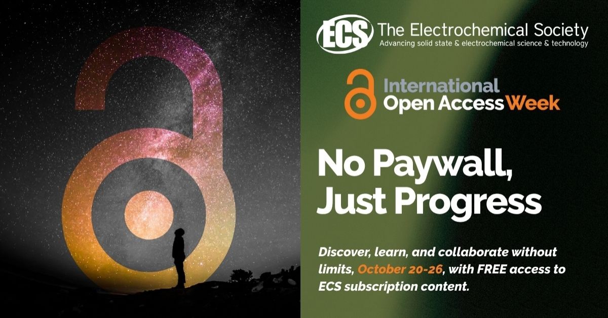 ECS - The Electrochemical Society ad