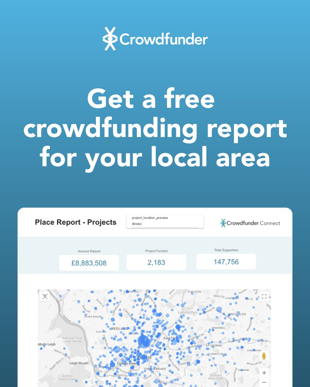 Crowdfunder ad
