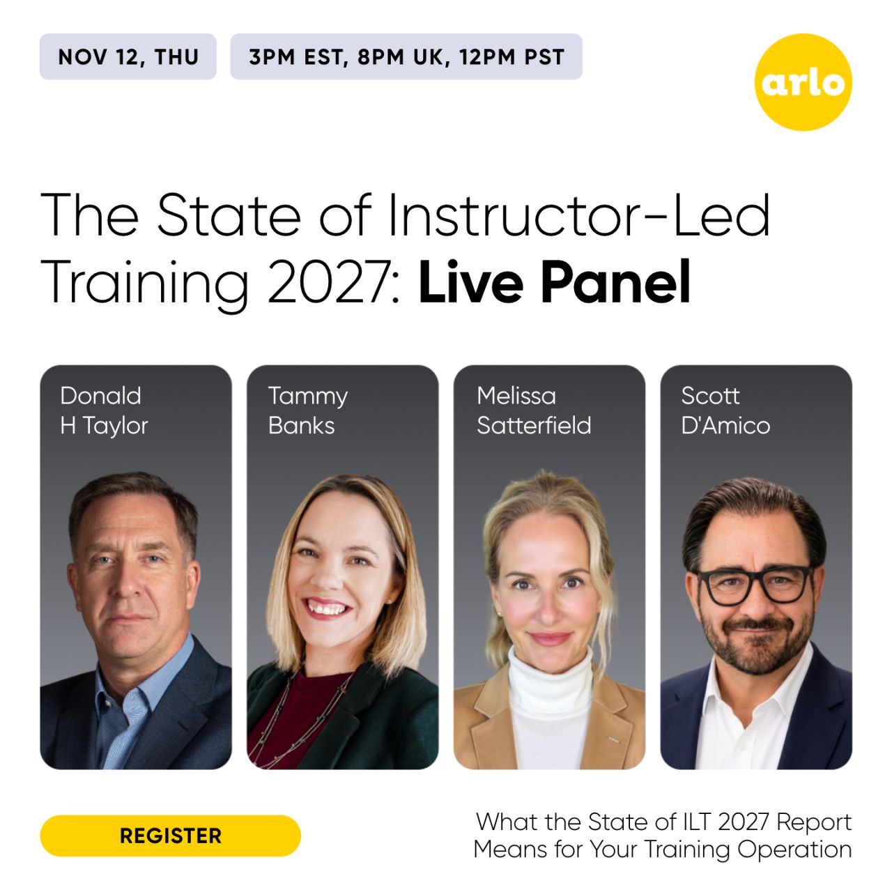 Arlo Training Management Software ad
