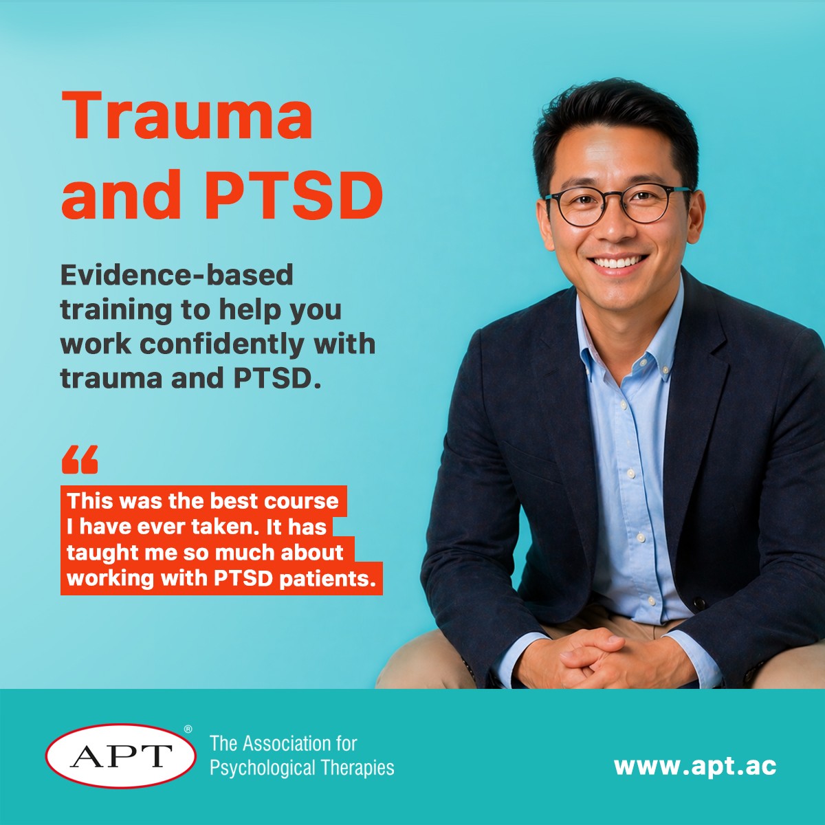 The Association for Psychological Therapies (APT) ad