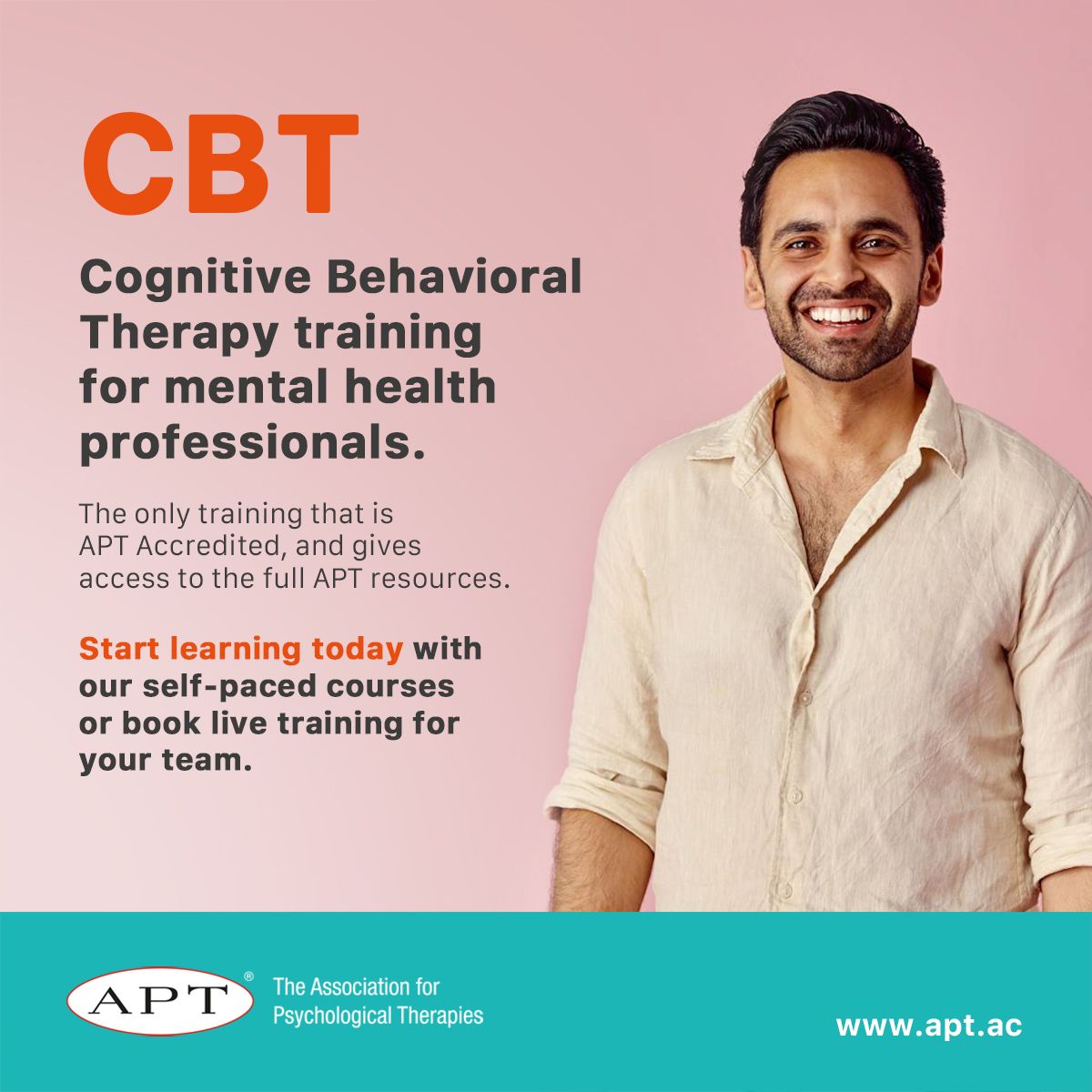 The Association for Psychological Therapies (APT) ad