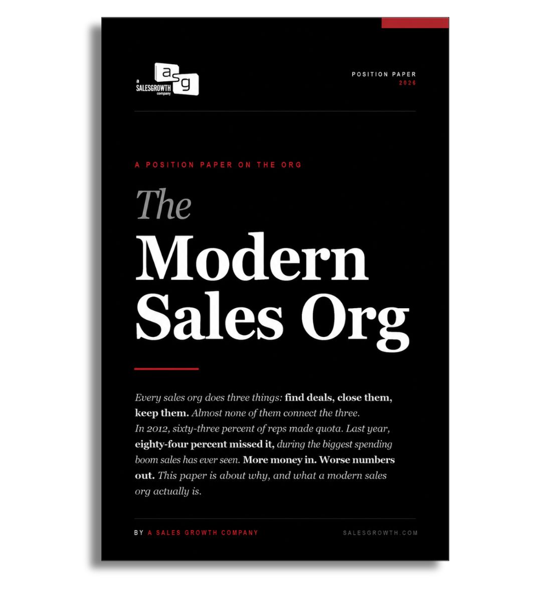 A Sales Growth Company ad