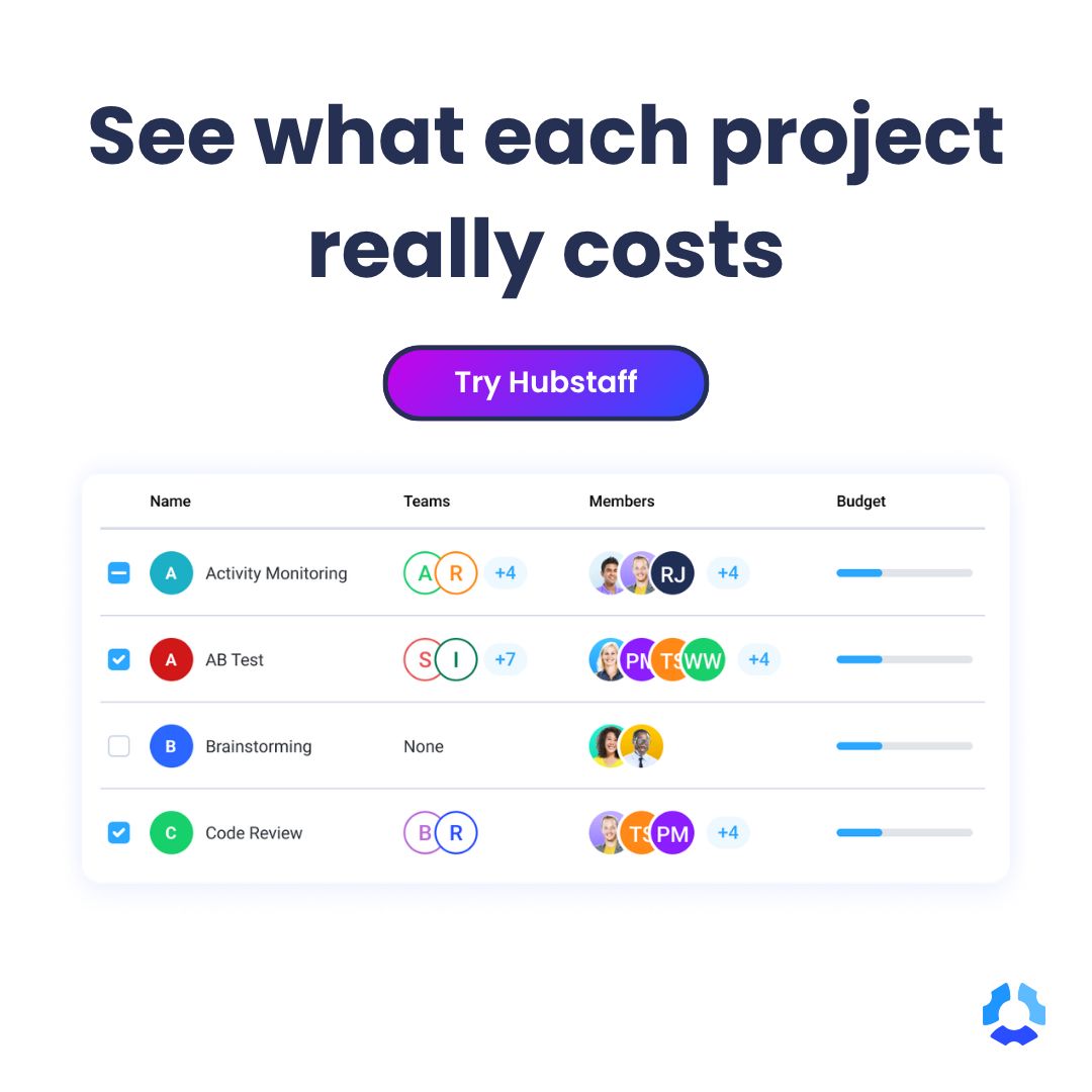 Hubstaff ad