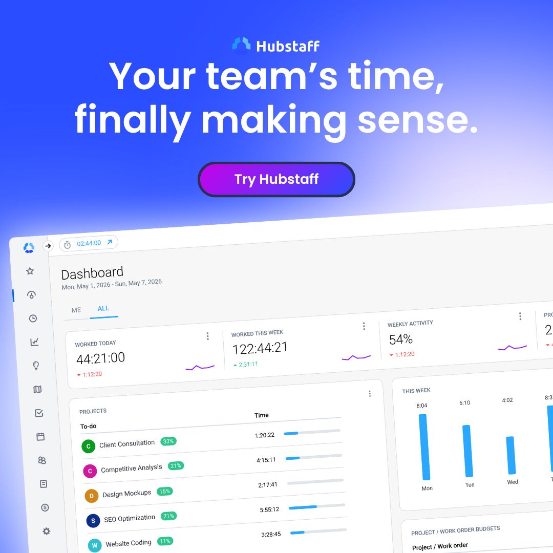 Hubstaff ad