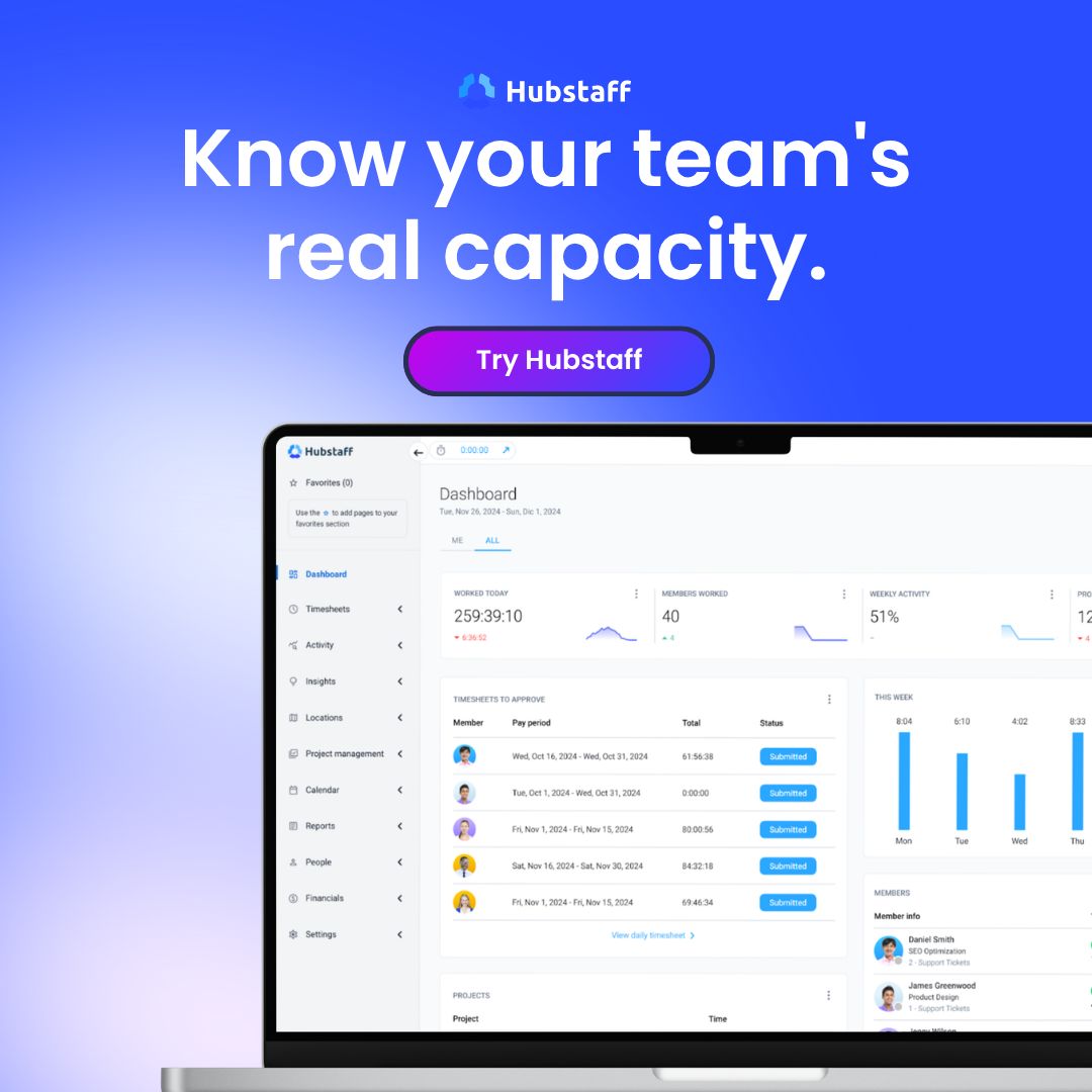 Hubstaff ad