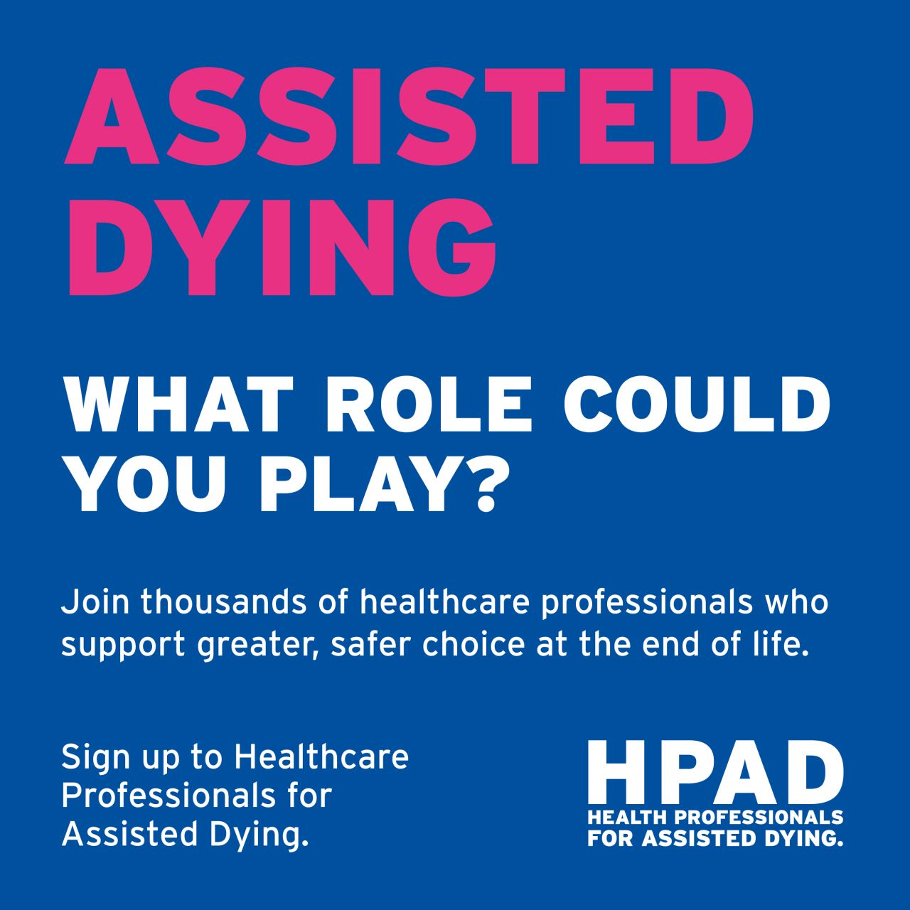 Dignity in Dying ad