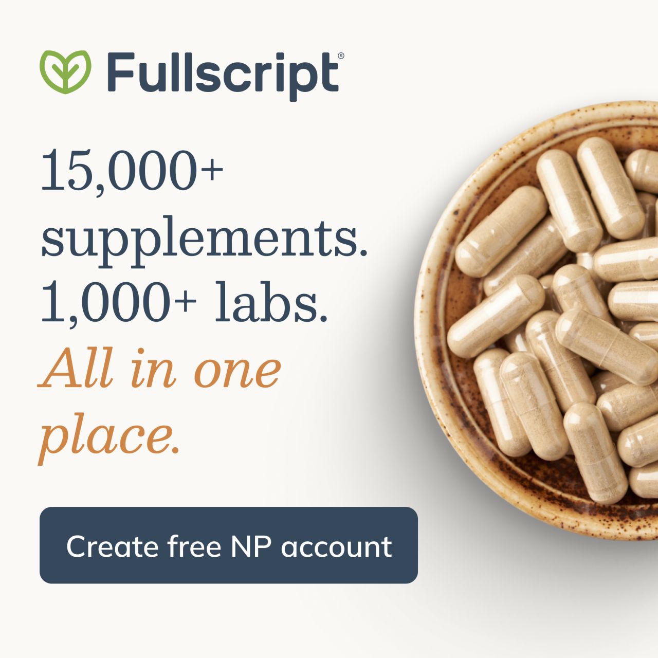 Fullscript ad