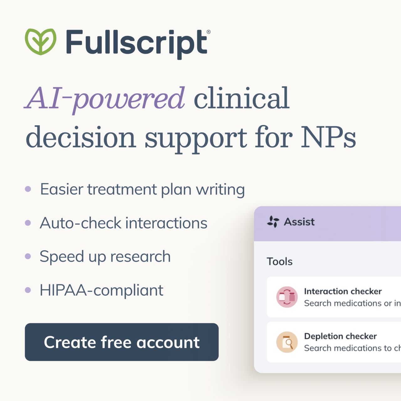 Fullscript ad