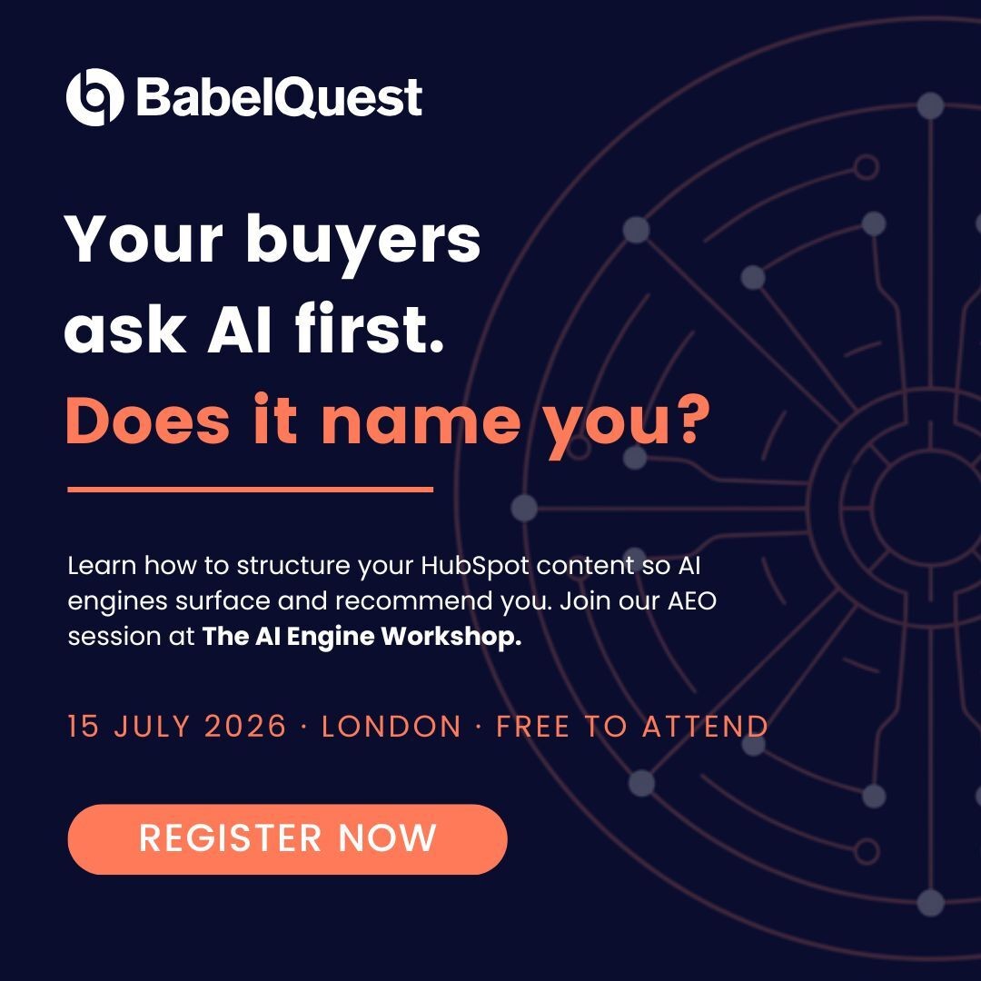 BabelQuest | Accredited HubSpot Partner ad