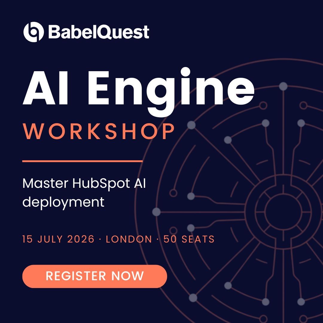 BabelQuest | Accredited HubSpot Partner ad