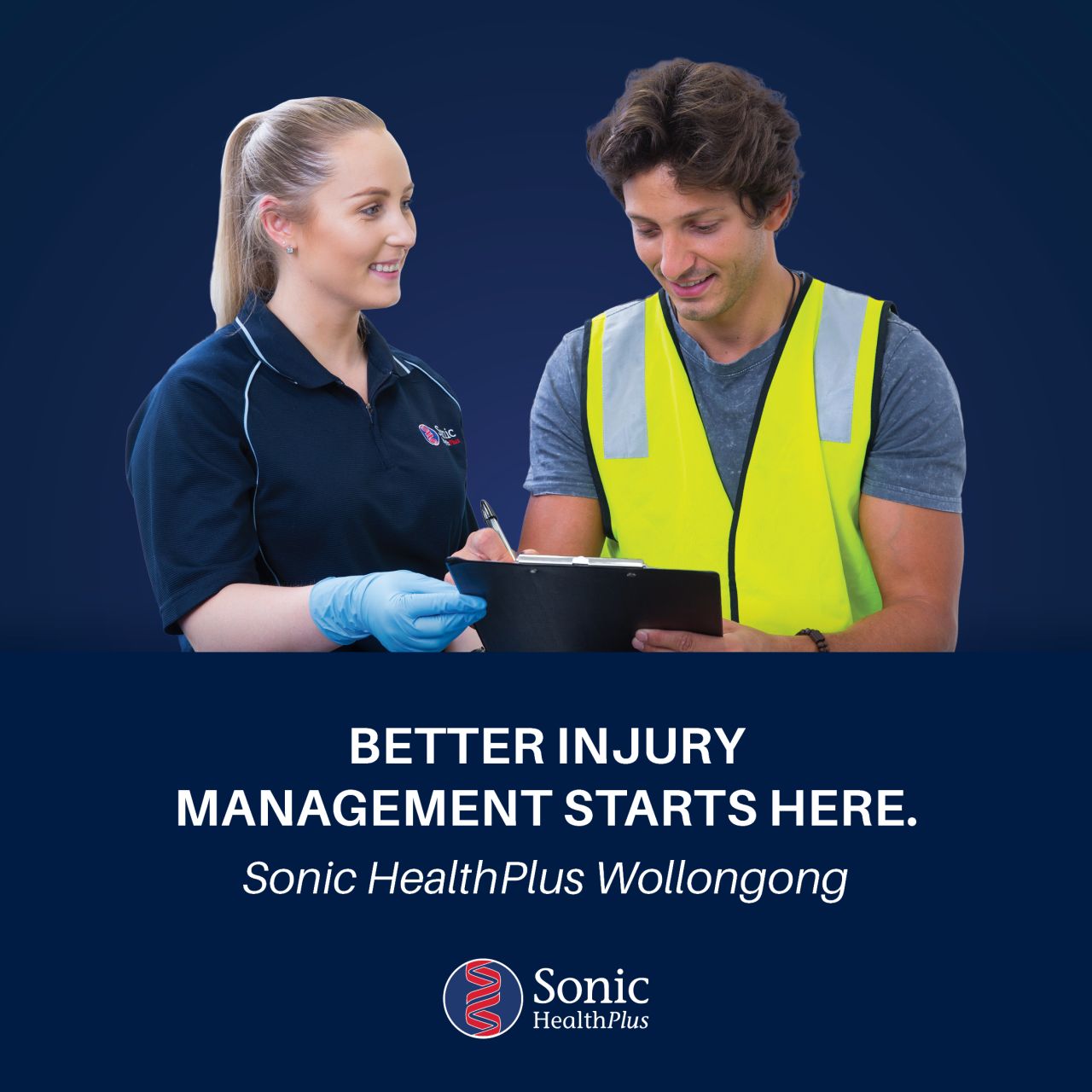 Sonic HealthPlus ad