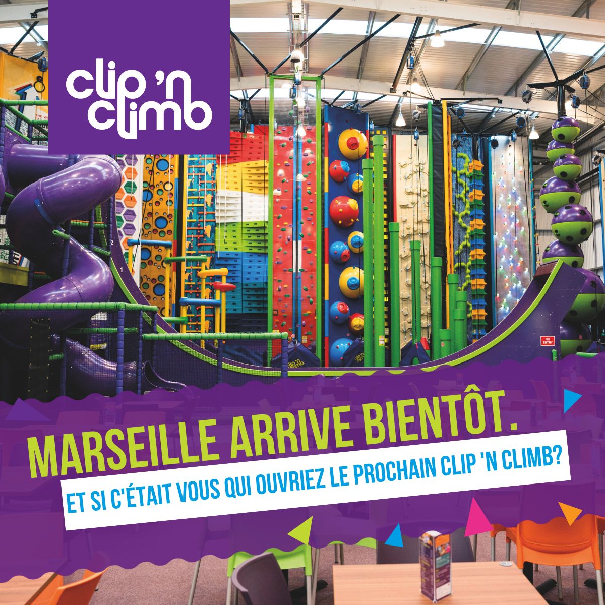 Clip 'n Climb ad