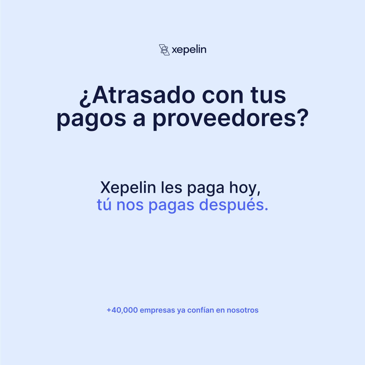 Xepelin ad