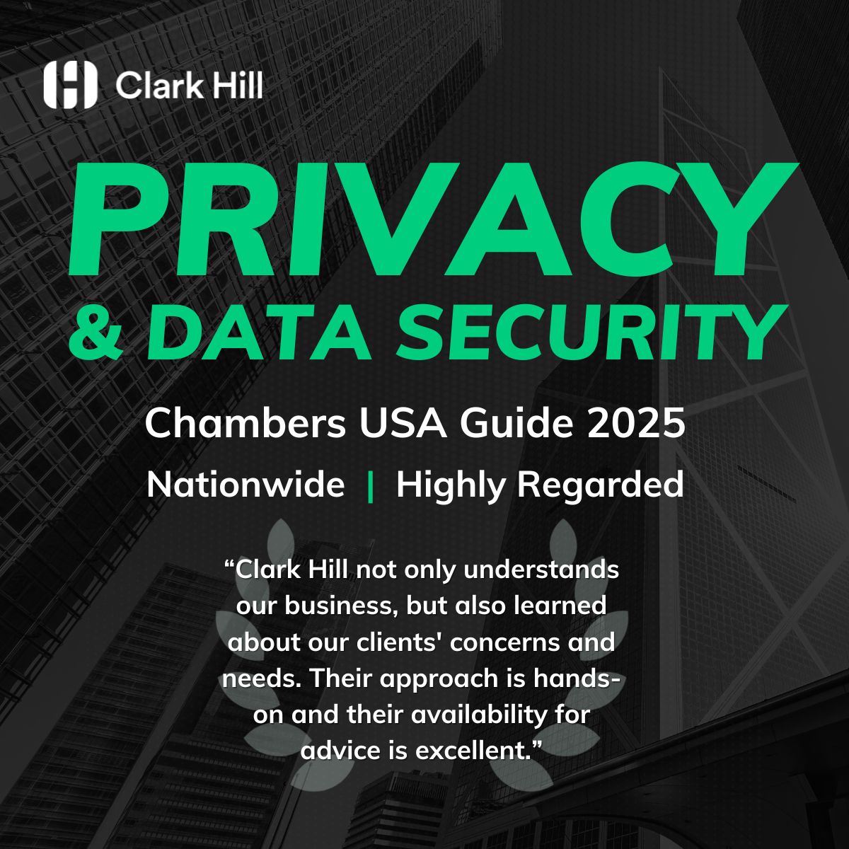 Clark Hill Law ad