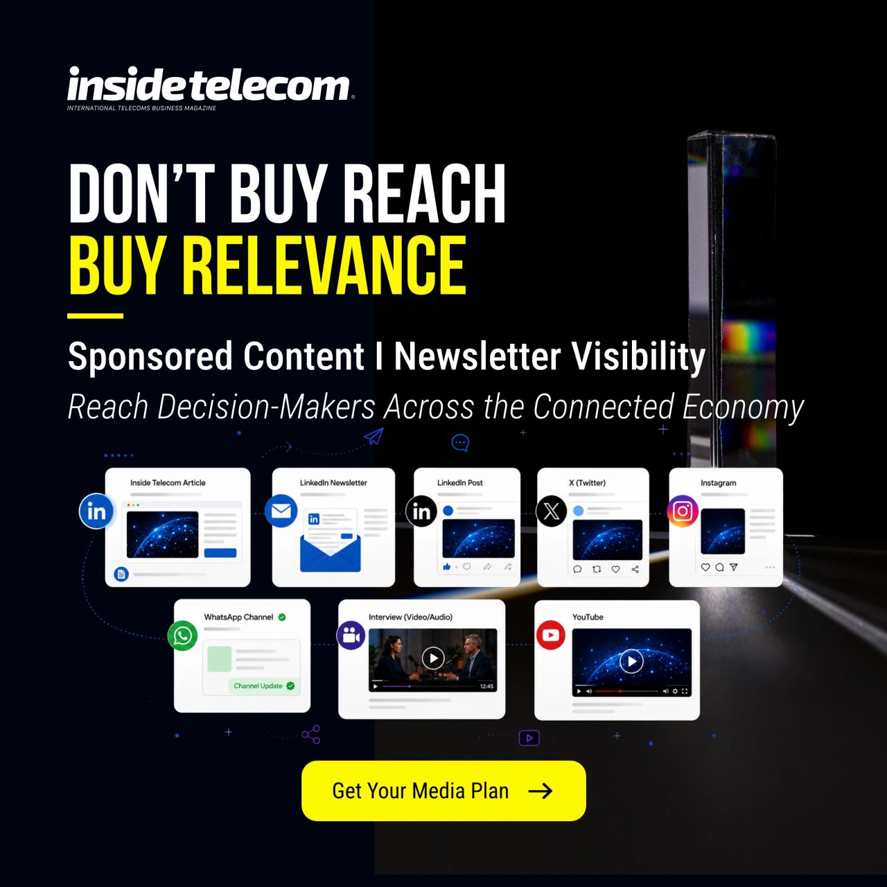 Inside Telecom ad