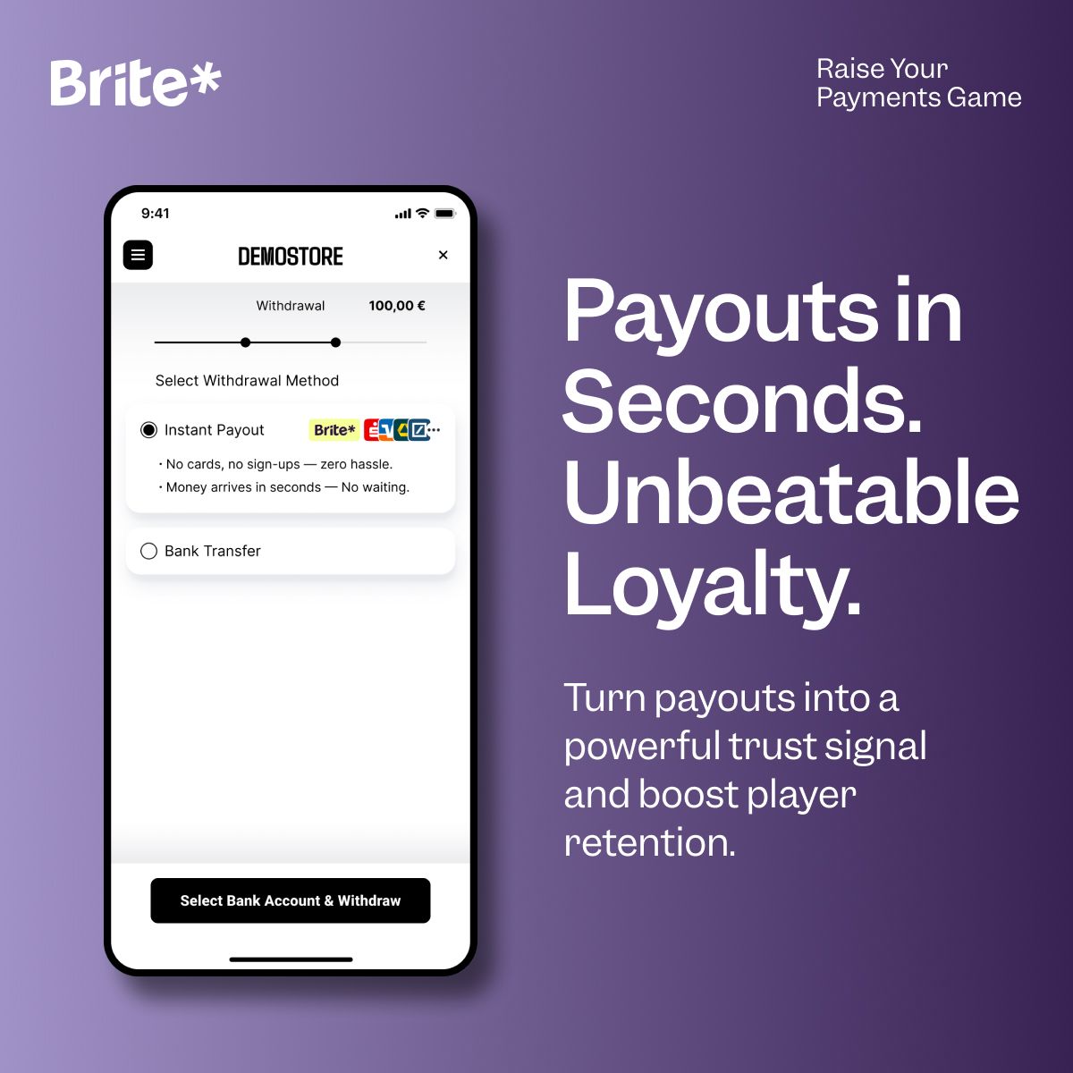 Brite Payments ad