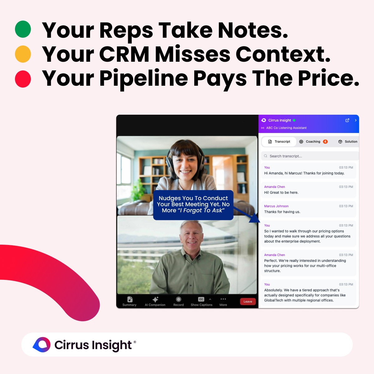 Cirrus Insight ad