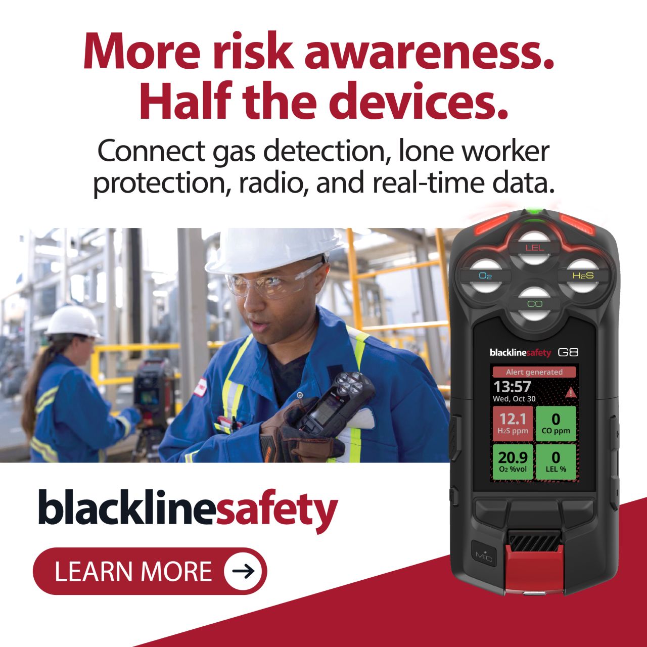Blackline Safety ad