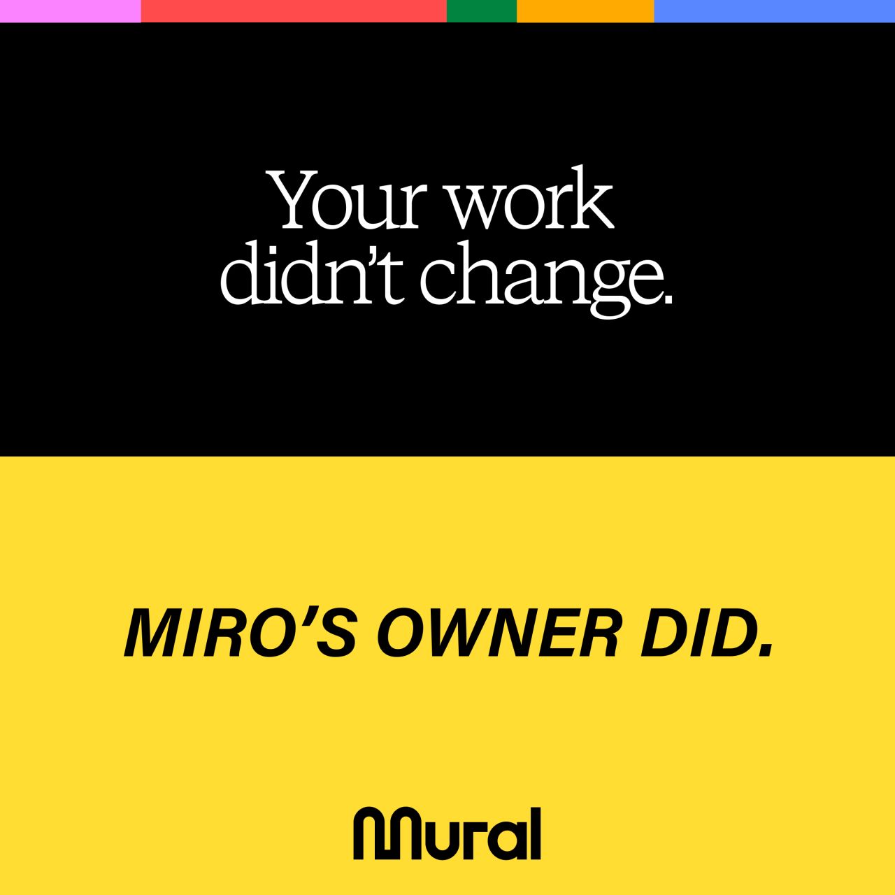Mural ad